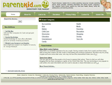 Tablet Screenshot of parentkid.com